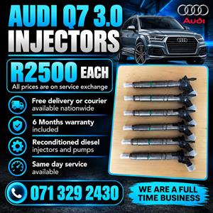 AUDI Q7 3.0 INJECTORS FOR SALE WITH WARRANTY 