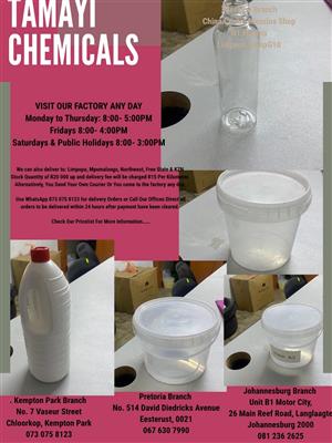 TAMAYI DETERGENTS & TOILET PAPER