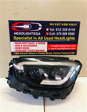 Mercedes Benz W253 GLC left side multi-beam headlight