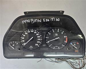 BMW E34 M50 cluster available call or whatsapp