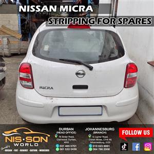 Nissan Micra Stripping For Spares