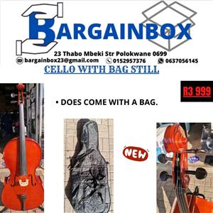 CELLO WITH BAG STILL for sale  Polokwane