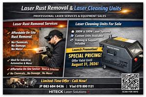 Hiteck Laser rust removal
