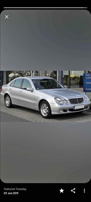 MERCEDES BENZ W211 ENGINE PARTs