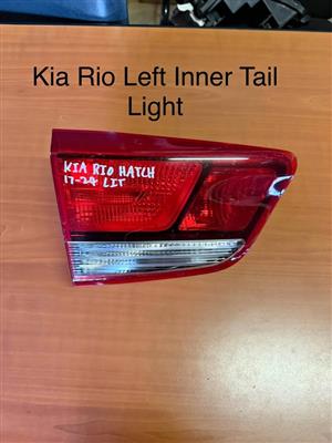 Kia Rio Left Inner Boot Tail Light