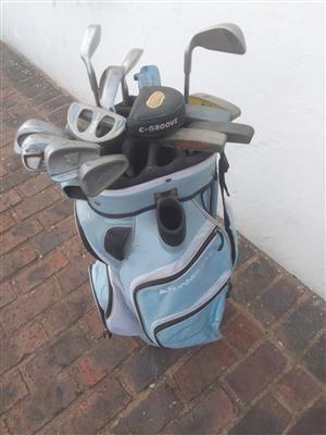 Golf Clubs in Bag