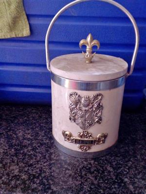 Vintage ice bucket 