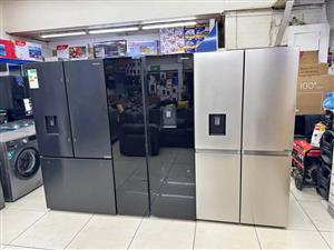 Brand New Hisense Side-by-Side & French Door Fridges on Special 