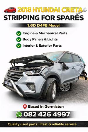 2018 Hyundai creta #D4FB stripping for spares