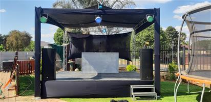 Stage for hire