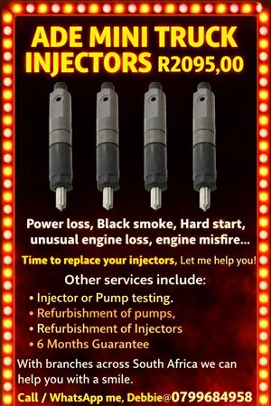 ADE MINI TRUCK INJECTORS