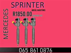 Mercedes sprinter diesel Injectors For Sale we well on exchange or recon.