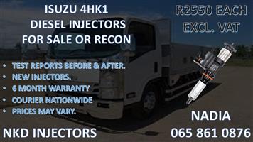ISUZU 4HK1 INJECTORS FOR SALE | WE SELL OR RECON