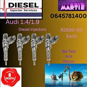 Audi 1.4/1.9 diesel injectors