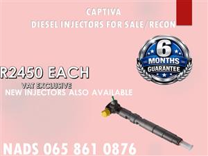 CAPTIVA DELPHI DIESEL INJECTORS FOR SALE NATIONWIDE