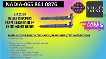 Kia 2500 diesel injectors for sale
