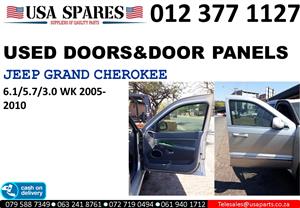 Jeep Grand Cherokee WK 2005-10 used doors for sale