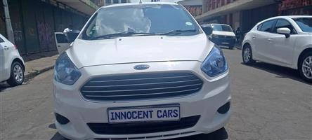 USED 2018 FORD FIGO 1.5 PETROL, MANUAL TRANSMISSION, WHITE COLOUR, MILEAGE 72000KM