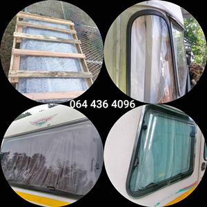 New Caravan windows for sale in kameeldrift