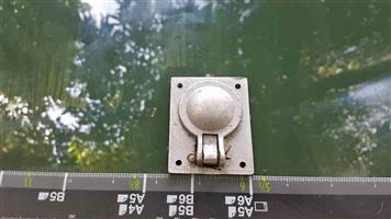 Stainless steel lift up latch for boats or caravans.