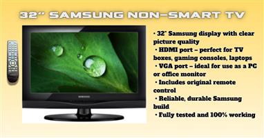 32" Samsung TV with HDMI & VGA – Ideal as TV or PC Monitor