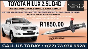 Toyota Hilux Diesel Injectors 