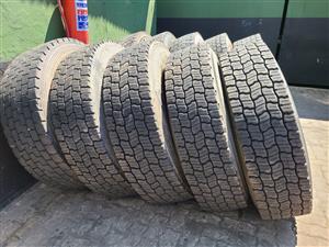 truck tyres: second hand,brandnew and new retreaded truck and trailer tyres