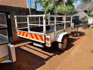 Single axle braked trailer for sale