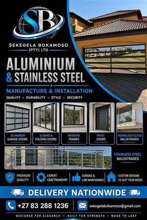 Aluminium & Stainless steel