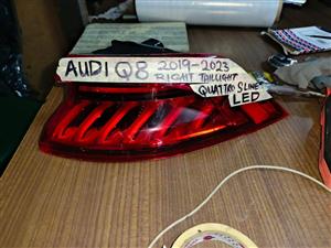 Audi Q8 2019 Right Taillight Quattro Sline LED