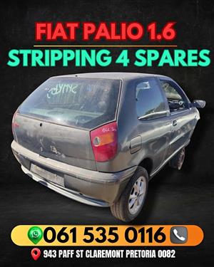 Fiat palio 1.6 stripping for spares Call or WhatsApp me