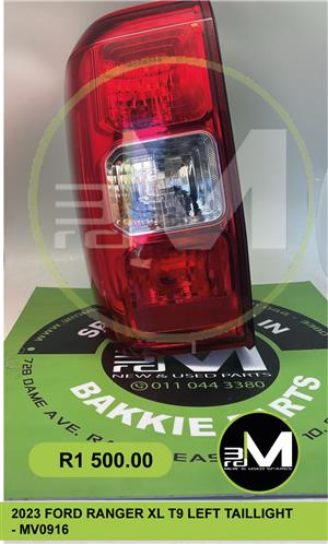 2023 FORD RANGER XL T9 LEFT TAILLIGHTS AVAILABLE 