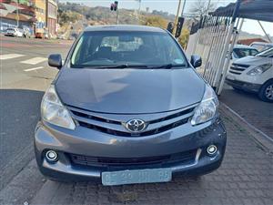 2014 Toyota Avanza  1.3 Manual  Petrol  Grey
