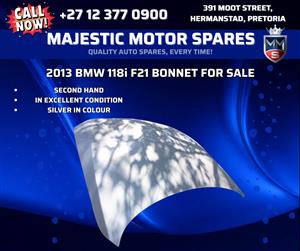 2013 BMW 118i F21 Bonnet – Used OEM Replacement 