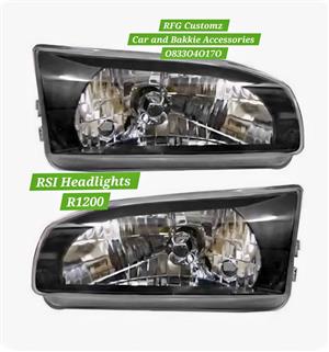 Toyota Corolla Rsi headlights