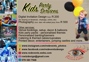 Kids party services