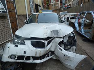 BMW 525i E60 2.5 Petrol AT M54 White - 2004 SPARESBOYZ STRIPPING FOR SPARES