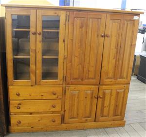 PINE WOODEN CABINET S063851E