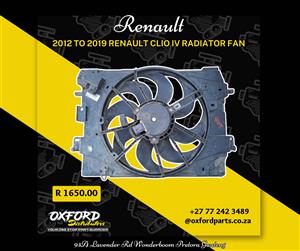 Renault Clio 4 radiator fan for sale used 