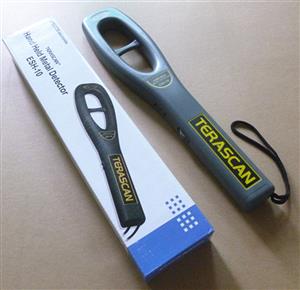 Hand Held Metal Detector Security Check Devices. New Products.