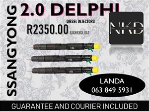 SSANGYONG 2.0 DIESEL INJECTORS FOR SALE IN EASTERN PRETORIA GAUTENG 