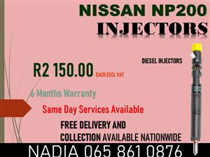 NISSAN NP200 DIESEL INJECTORS FOR SALE