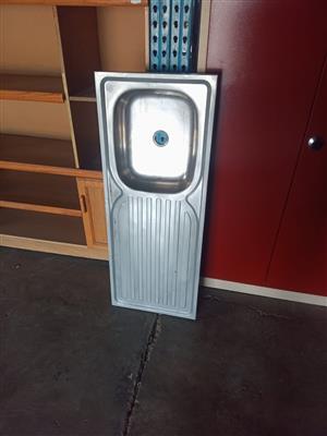 Single Steel Sink Tops 