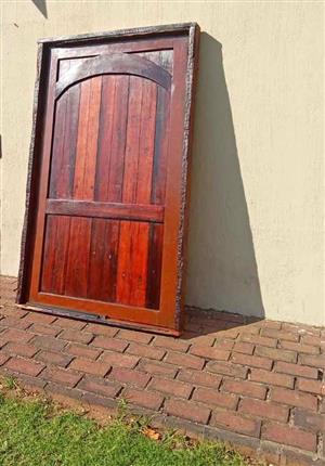 Railway Sleeper Door