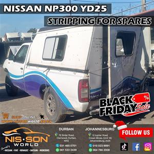 NISSAN NP300 YD25 STRIPPING FOR SPARES