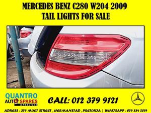 Mercedes Benz C280 W204 2009 Tail Lights For Sale