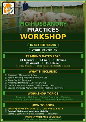 CATTLE PRODUCTION WORKSHOP