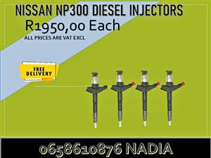 NISSAN NP300 INJECTORS FOR SALE OR RECON