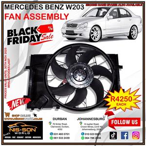 MERCEDES BENZ W203 FAN ASSEMBLY