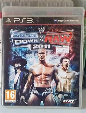 PS3 SmackDowm vs Raw Game Used